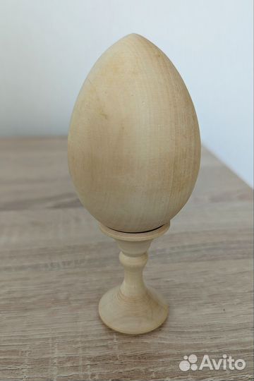 Деревянная заготовка яйцо
