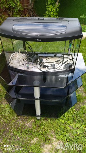 Аквариум с тумбой бу