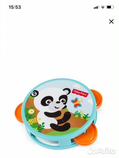 Барабан-набор музыкальный Fisher price