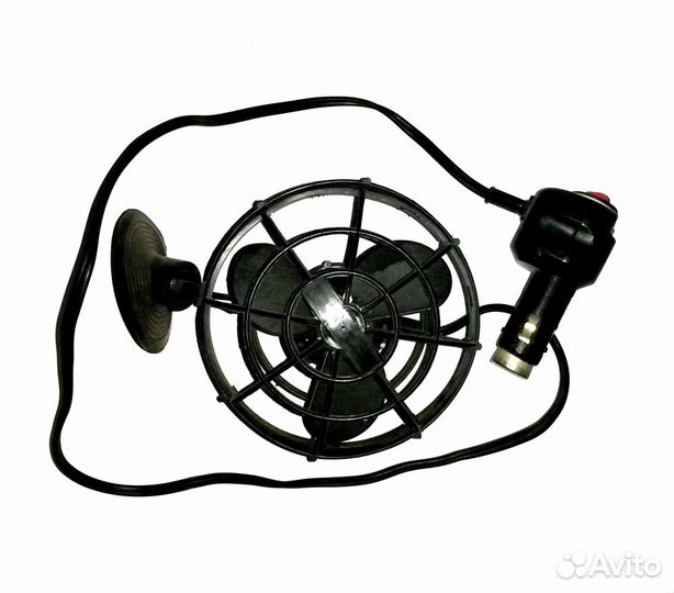 Вентилятор на присоске неисправный