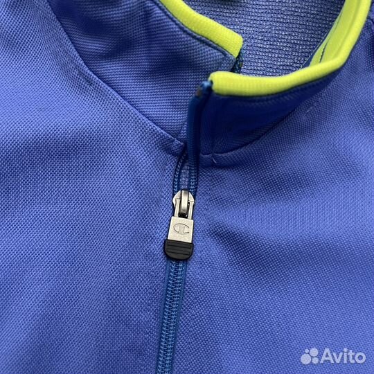 Champion - Blue Bomber Track Jacket 90s