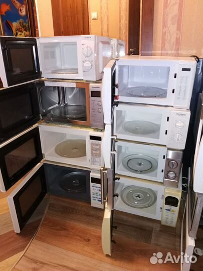 Микроволновые печи, полностью рабочие, чистые