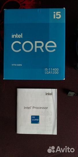 Оригинальный кулер intel для процессора i5-11400