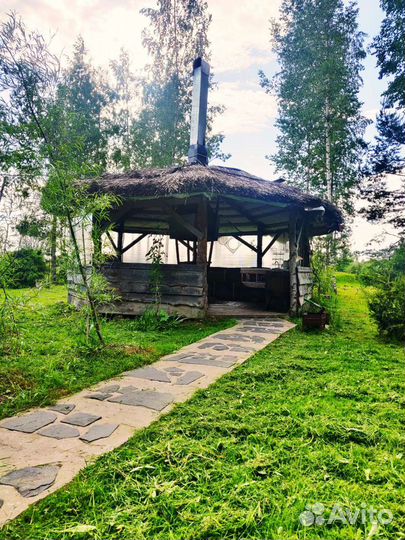 Беседка с мангалом