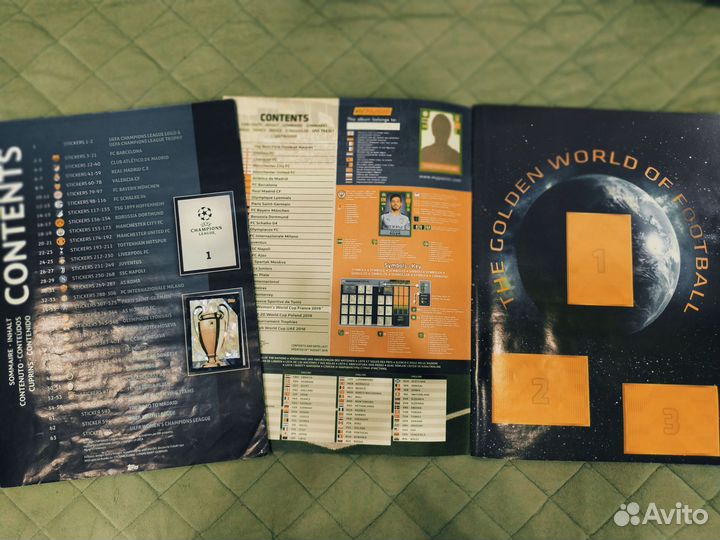 Альбомы для наклеекfifa365 иChampion league uefa