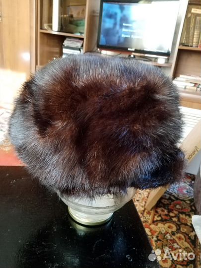 Берет женский норковый
