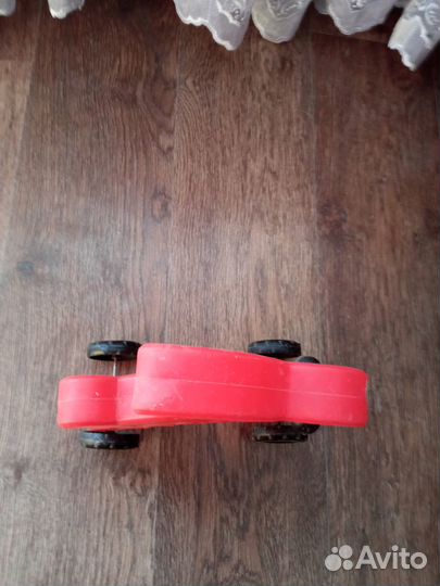 Игрушки СССР, заяц каталка СССР