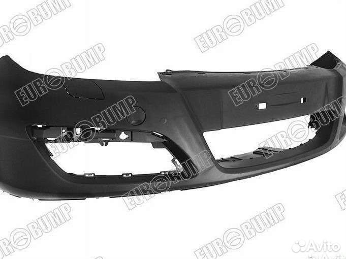 Бампер передний opel astra 04-07 под омыватели