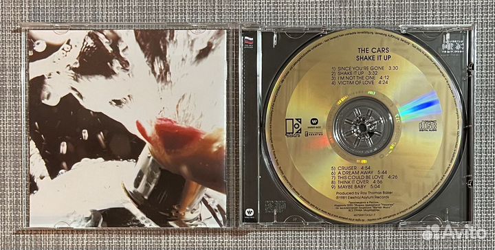 The Cars - Shake It Up CD Rus