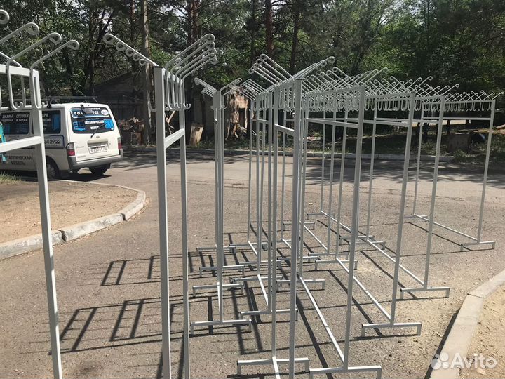 Вешалка для одежды напольная изготовление