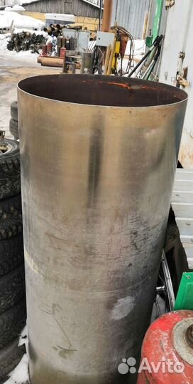 Труба из нержавейки для банной печи