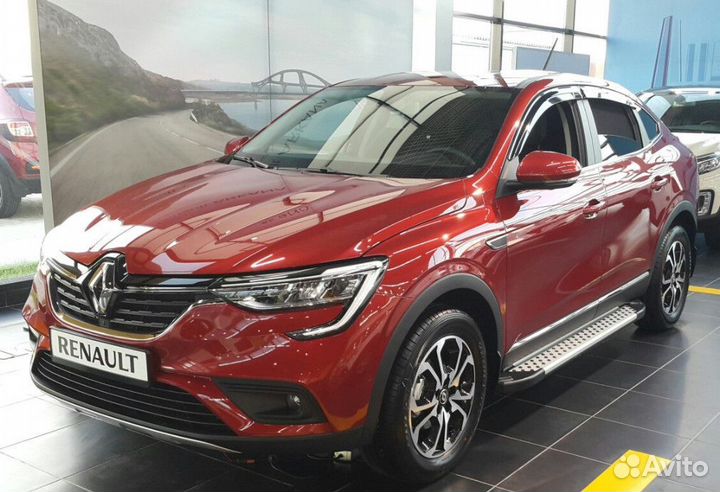 Пороги площадка Рено Аркана