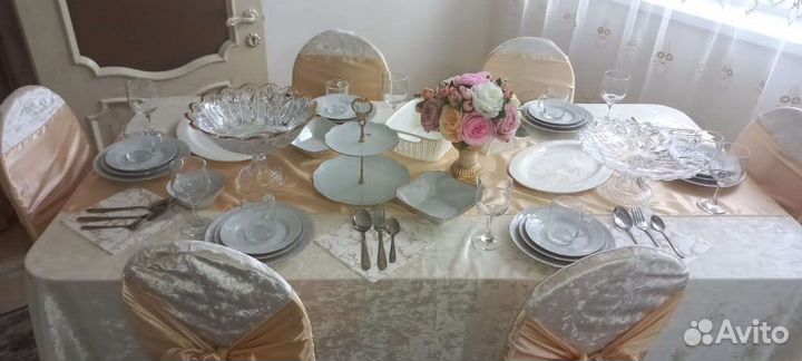 Столы и стулья на прокат