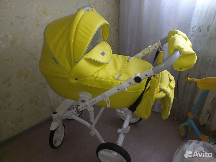 Коляска 2 в 1 adamex massimo