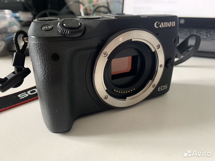 Canon eos m3 + переходник