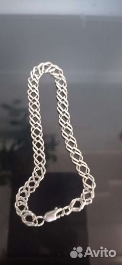 Серебряная цепь(на запястье