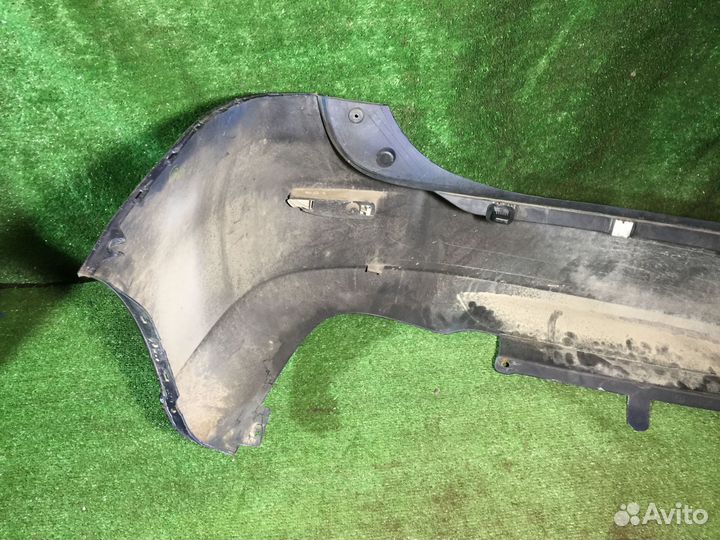 Бампер задний Mazda Premacy crew Синий царапины