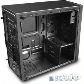 Deepcool matrexx 30 mATX, Black, Стекл. боковая па