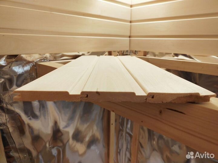 Вагонка липа и осина для бани