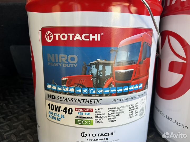 Масло для грузовых Totachi 10w40 HD Diesel