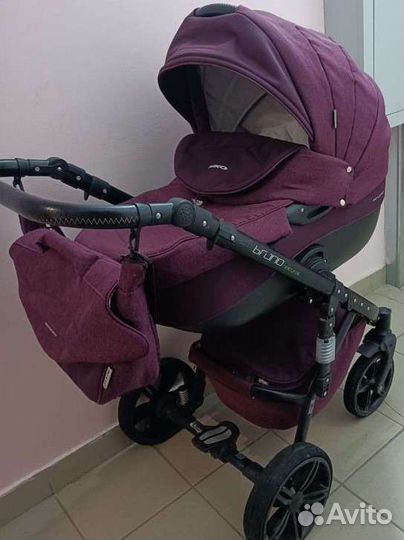 Коляска Riko bruno natural 2 в 1