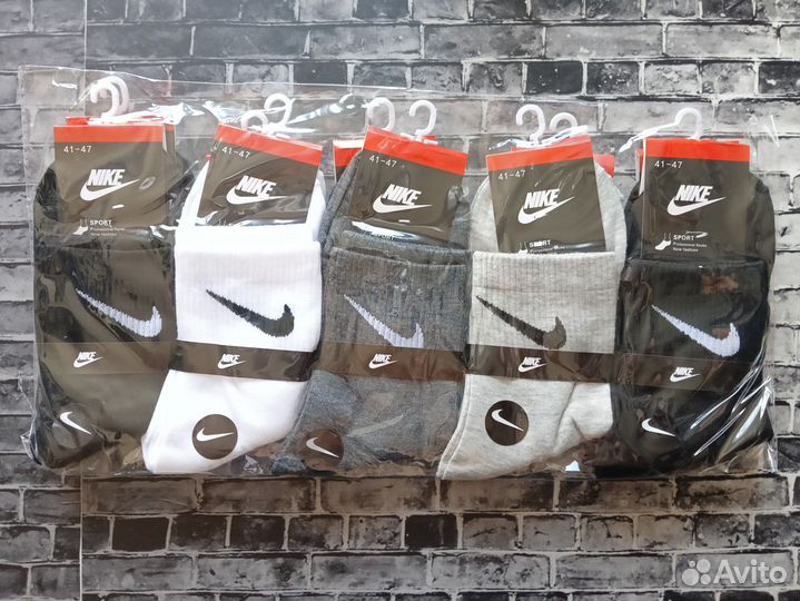 Носки Nike Jordan Adidas качество