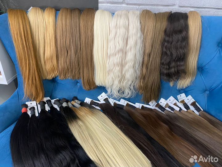 Волосы для наращивания 60 см
