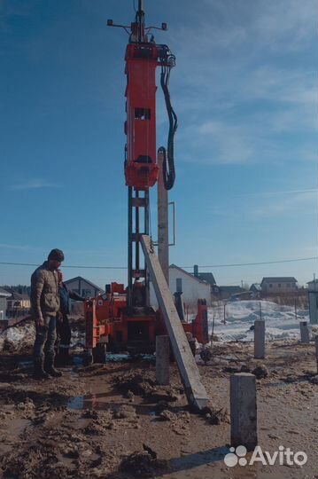 Сваи железобетонные (забивные)