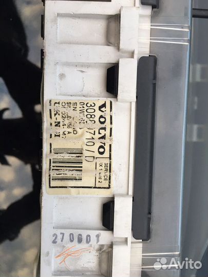 Щиток приборов Volvo