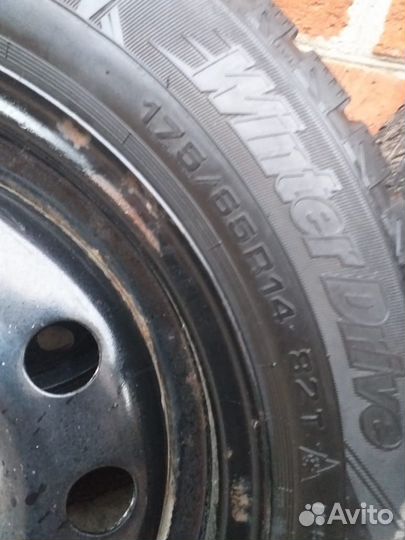 Зимняя резина на дисках r14