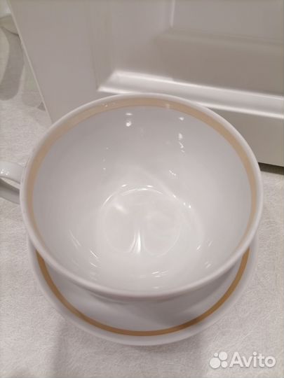 Чашка с блюдцем