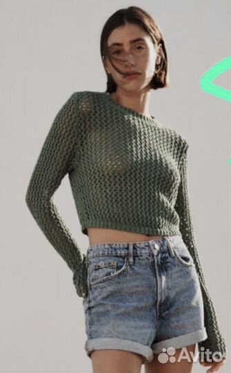 Укороченный топ zara s