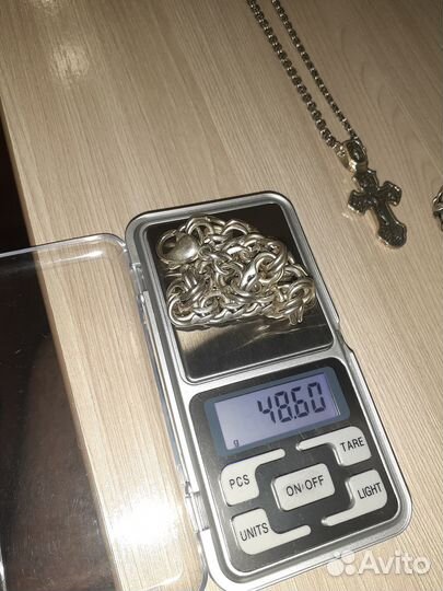 Серебряный браслет, цепь