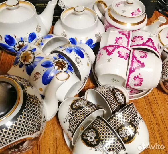 Красивая посуда Сервизы Наборы предметы СССР