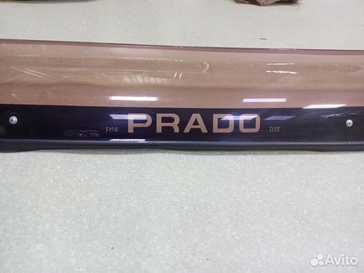 Дефлектор капота Land cruiser 120