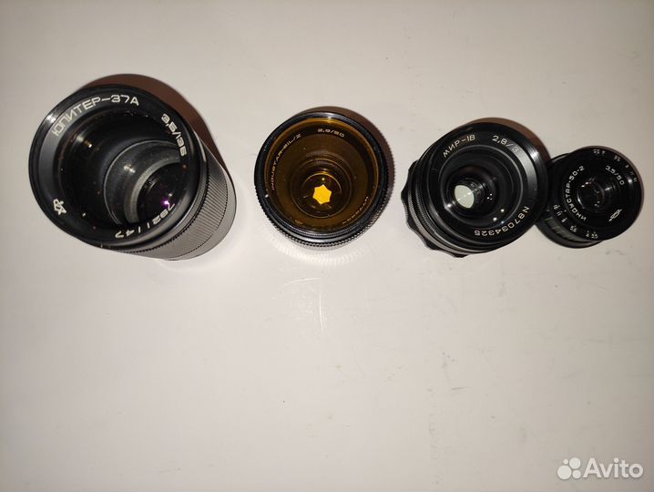 Фотообъективы СССР