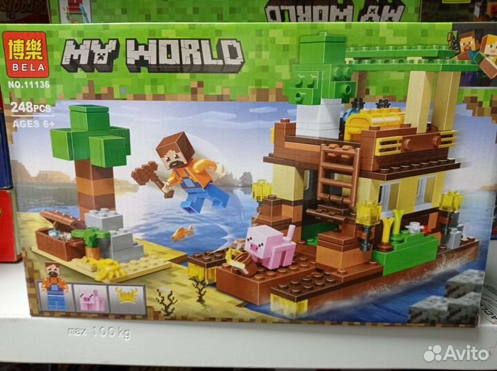 Конструктор Майнкрафт 11136 Остров Сокровищ
