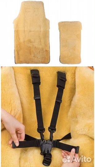 Конверт в коляску из овчины Christ