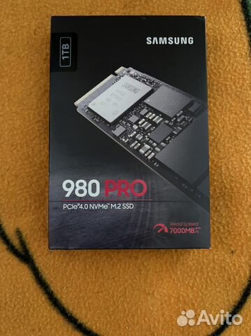 1000 гб SSD M.2 накопитель Samsung 980 PRO