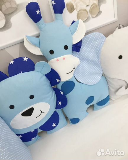 Бортики в кроватку