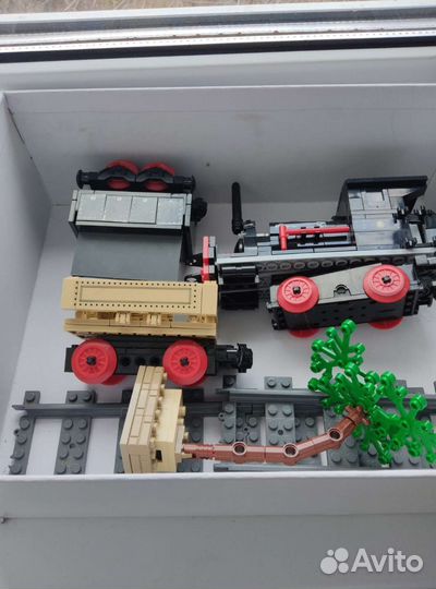 Б/у лего поезд СССР