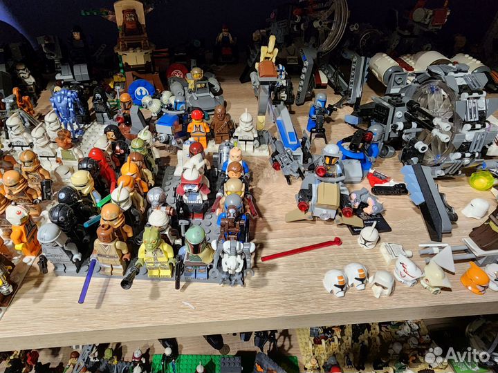 Lego star wars минифигурки и наборы