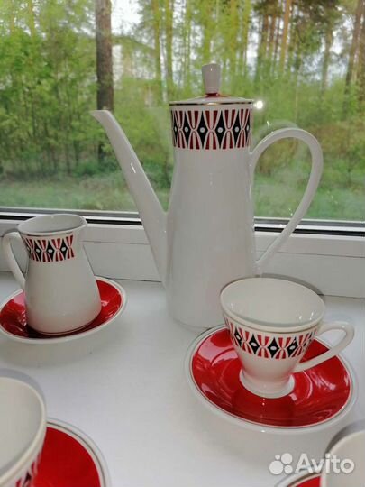 Кофейный сервиз гдр freiberger