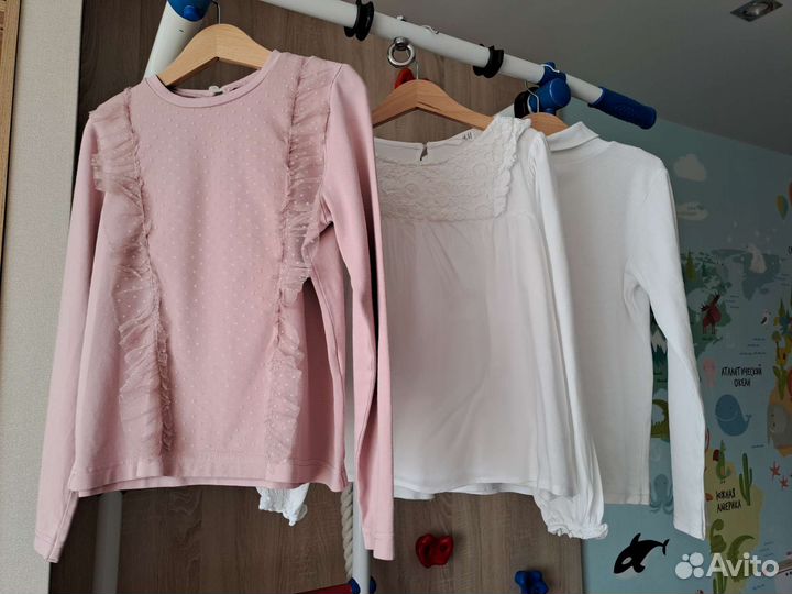 Блузки школьные, юбка Orby 134 р-р