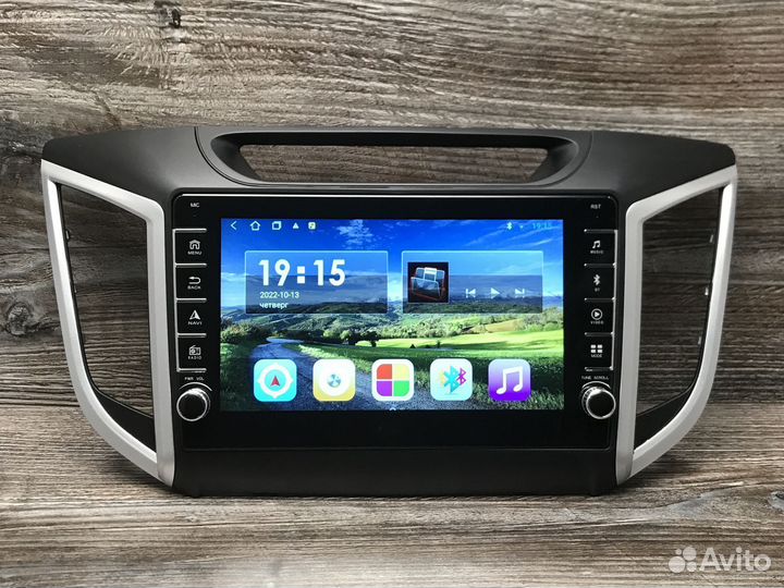 Магнитола Hyundai Creta + физические кнопки