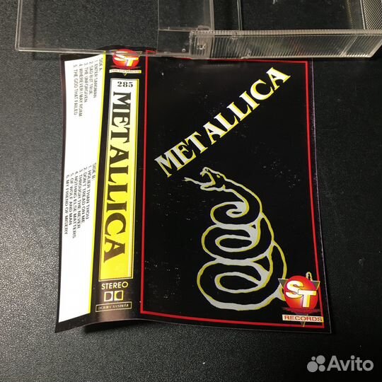 Metallica - Metallica, ST records, raks SX 60