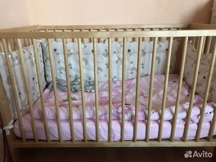 Детская кроватка Икеа 60х120