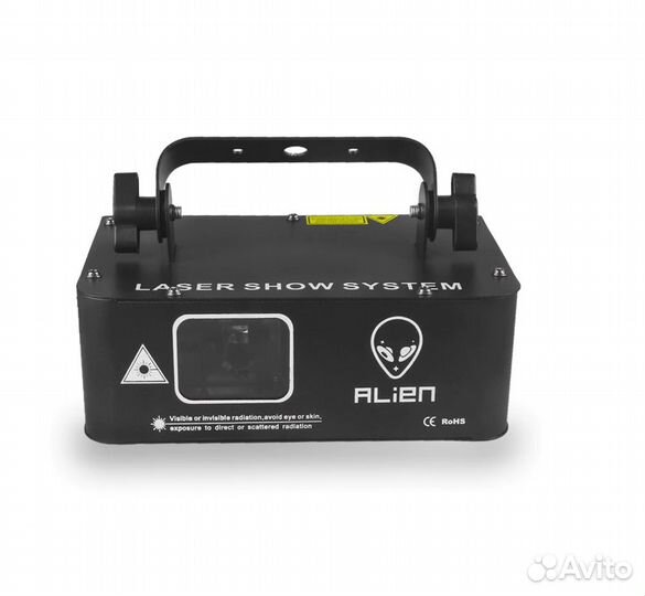 Лазерная шоу система Сканер Проектор Цветомузыка