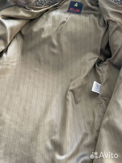 Мутоновая шуба 48 размер