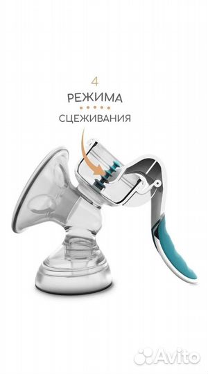 Молокоотсос baboo ручной новый